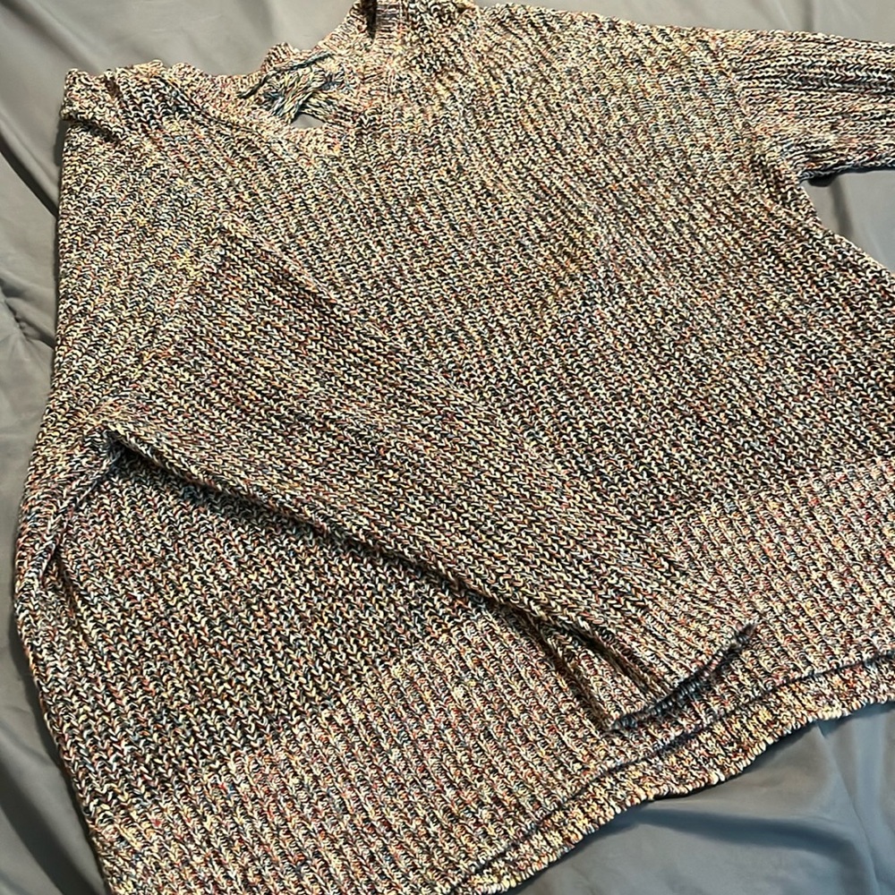 Beautiful sweater with cut out back detailing